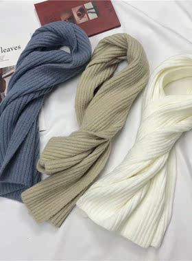 NEW arrived men scarf knit spring Unisex Thick Warm winter s