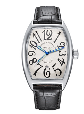 Men's belt automatic mechanical watch酒桶形皮带全自