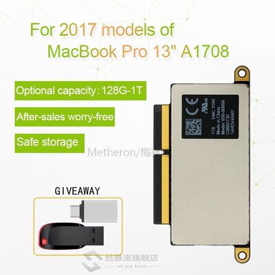 A1708 Laptop SSD 128GB 256GB 512GB 1TB for Macbook Pro Retin