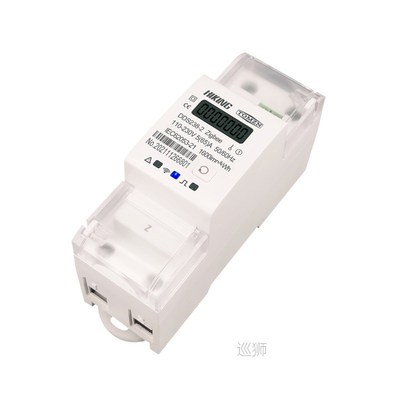Zigbee Gateway Tuya Single Phase 65A Din Rail WIFI Smart Ene