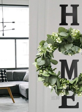 Eucalyptus Wreath Flowers Gifts Diy Christmas Creative Artif