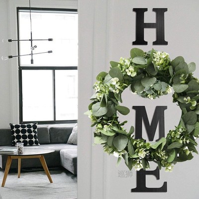 Eucalyptus Wreath Flowers Gifts Diy Christmas Creative Artif