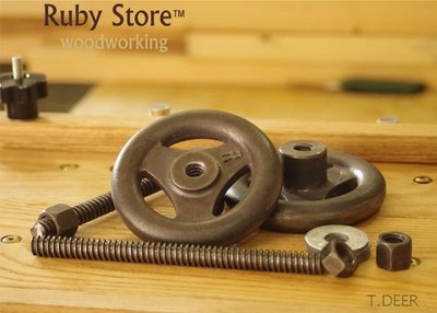 Hardware for Moxon Vise, T.DEER WB-HDW, Woodworking Workbenc