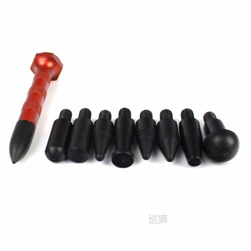 Car Body Paintless Dent Repair Hail Removal Tools Kit 9 Head