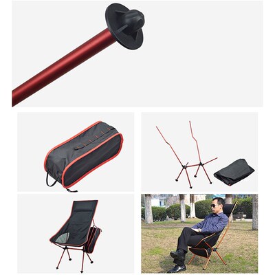 Camping Chair Folding Fishing Portable Picnic for Festival B
