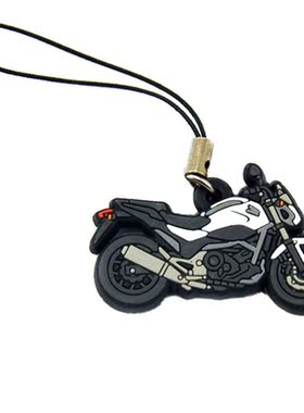 OneBandaHouse Motorcycle Design Custom 3D Soft PVC Keycha