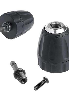 0.8-10mm Keyless Drill Chuck Converter 3/8