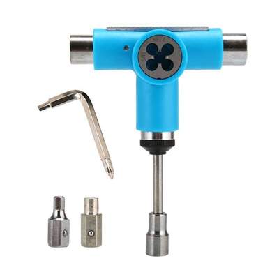 Skateboard Tool Roller Skate Scooter T-Wrench L-type Head Sp