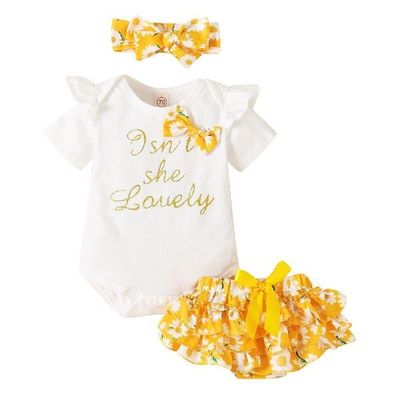 Baby Clothes Girl Born Baby Girl's Outfits Letter Pr