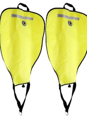 2Pcs Tech Scuba Diving 50lbs Salvage Lift Bag Dump Valve