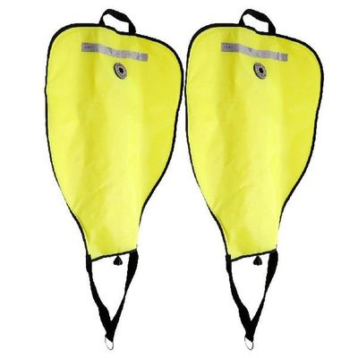 2Pcs Tech Scuba Diving 50lbs Salvage Lift Bag Dump Valve