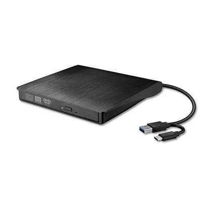 US 3.0 Slim External DVD RW CD Writer Drive urner Reader P