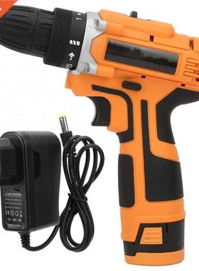 12V Rechargeable Electric Drill Screwdriver Household Lithiu