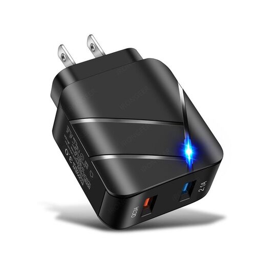 USB Charger Quick Charge 3.0 2 Port QC4.0 Fast Charging For