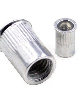 100Pcs/Lot Aluminum Alloy Countersunk Head Rivet Nut Insert