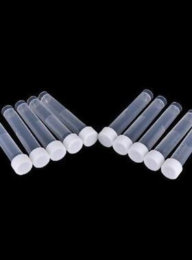 10Pcs/Lot 10ml Plastic Frozen Test Tubes Vial Seal Cap