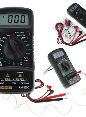 AN8205C Thermometry Digital Multimeter Voltmeter Ammeter AC