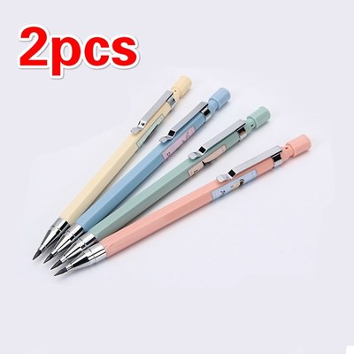 2pcs Mechanical Pencil  Automatic Pencil Lead Holder School