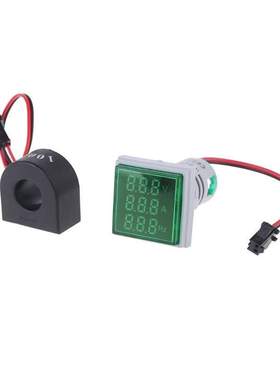 Digital in1 AC Ammeter Voltmeter Hz Current Frequency Meter