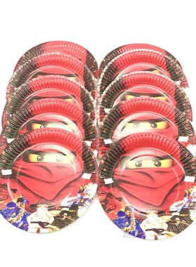 Legao Ninjagoing Kid Birthday Party Decoration Cup Plate Nap