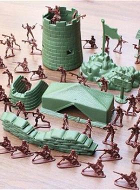 100PCS/set Hobbies For Boys Children Gifts Army Men