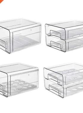 Egg Storage Box Eggs Transpent Dispenser Airtight Fresh Pr
