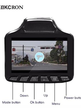 2 in1 Car DVR Camera Radar detector Engli