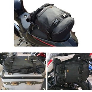 Motorcycle rear seat bag Motorcycle protection bar side bag