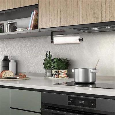 Wall-mounted Under-cabinet Roll Paper Rack Stainless Steel