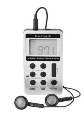 Portable FM/AM Radio Digital Signal Processing Wireless Rece