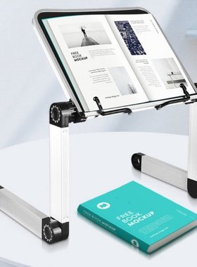 Foldable Reading Book Holder Bookcase Stand  for Cookbook PC
