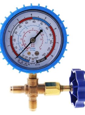 220PSI  Air Conditioning Refrigerant Recharge Pressure Gauge