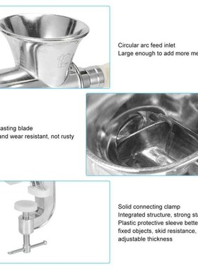 Hand Operated Meat Grinder Multi Function Meat Cutter Mincer