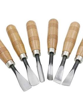 6 pcsSet hand carving tools chisel woodcut chip part costume