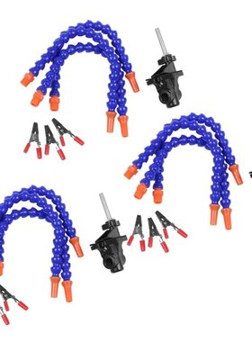 3X Bench Vise Table Clamp Soldering Station with 9Pc Flexibl