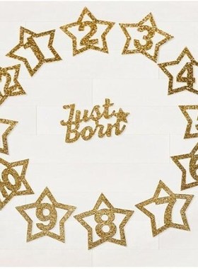 1st Birthday Photo Frame 1-12 Months Baby's Photo Frame