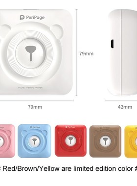 Peripage 304dpi A6 Handheld Thermal Photo Printer Portable B