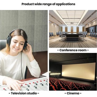 12 Pcs Sound-Absorbing Panels Sound Insulation Pads,Echo Bas