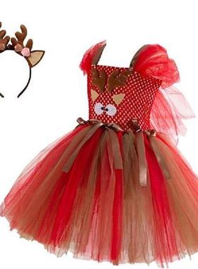 Kids Christmas Dress Christmas Girl Pageant Dresses With