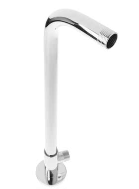 Stainless Steel Shower Head Extension Arm Shower Base Mounte