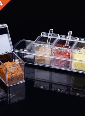 Sesoning Jr Four In One With Spoon Kitchen Orgnizer