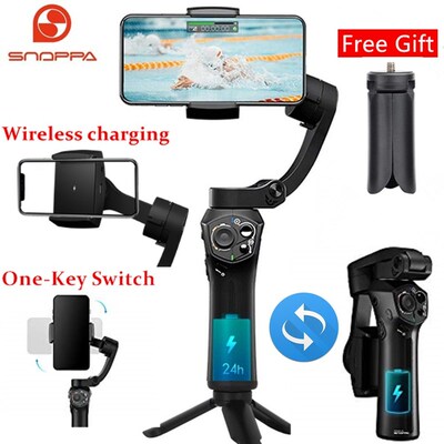 Atom Foldable Pocket Sized 3 axis Smartphone Handheld Gimbal