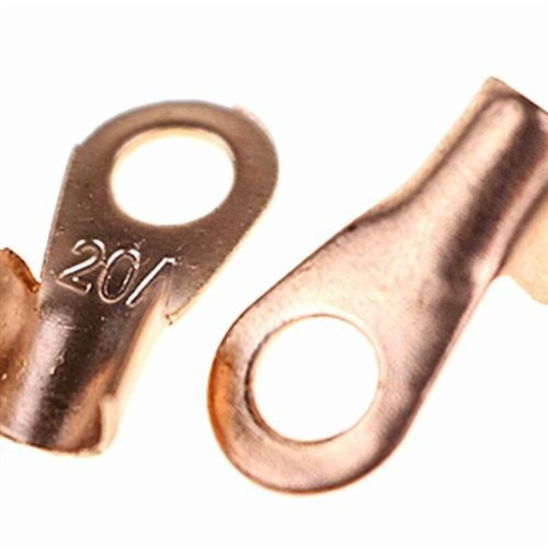 10pcs OT 20A Cable Wire Terminal Connector Copper Lugs Durab 机械设备 其他机械设备 原图主图