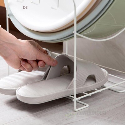 OTHERHOUSE Bathroom Self Storage Rack Washbasin Holder Showe