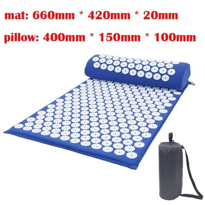 Acupressure Massager Cushion Shakti Mat Set Back Body Pain R