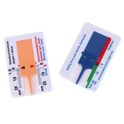1Pcs 0-20mm Car Tyre Tire Tread Depth Gauge Meter Measurer T