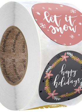 New Gift Sealing Stickers 50-500pcs Thank you Design Diary S