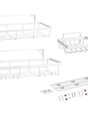 Shower Caddy, Bathroom Organizer Shelf Wall Bathtub Storage