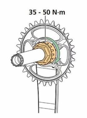12 Speed Aluminium Alloy Bike Chainring Remover Tool for