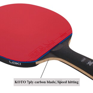9 Star High Sticky Table Tennis Racket Carbon Blade PingPong